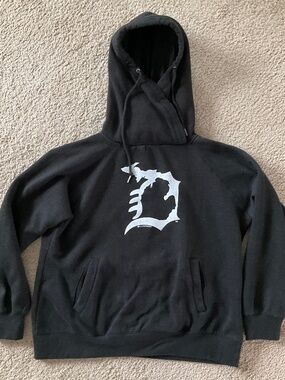 Michigan-Detroit Hooded Sweatshirt